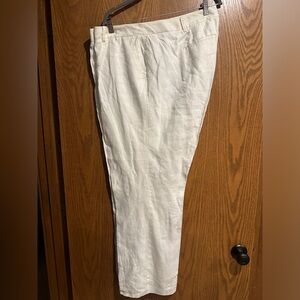 Talbots Linen Pants